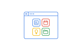 אייקון Google Workspace - סביבת עבודה בענן של Google לעסקים